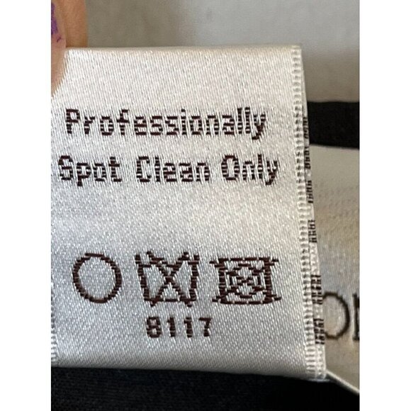 Drapers Damons Jacket M Black Sequin Floral Beaded Old Money Mature Artsy Party - Picture 13 of 15